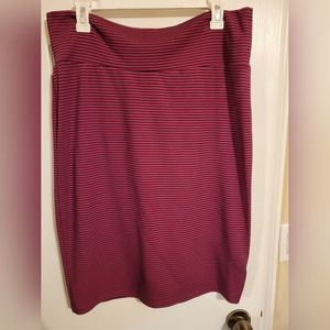 Lularoe Cassie pencil skirt XL